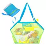 Borsa da Spiaggia Portatile per Bambini - Grande Borsa a Rete per Giocattoli