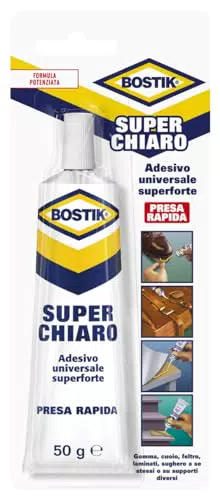 Bostik Superchiaro Blister Modello 1165084 - Colla Adesiva Multiuso