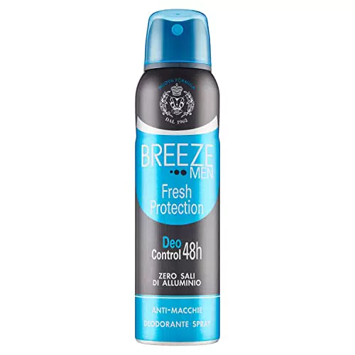 Breeze Deodorante Spray Fresh Protection per Uomo