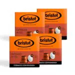 Bristot Caffè Intenso Compatibile Nespresso con Note di Cioccolato e Legni Pregiati