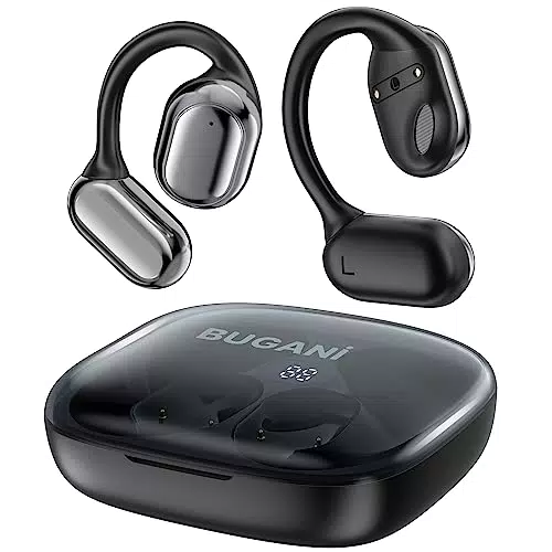 Bugani Auricolari Wireless Bluetooth 5.4 Impermeabili per Sport e Outdoor