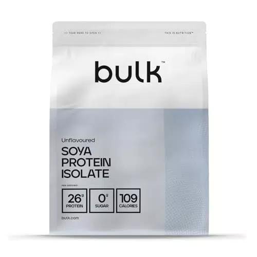 Proteine Isolate di Soia in Polvere - Frullato Proteico Vegano Non Aromatizzato
