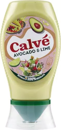 Calvé Salsa Avocado e Lime - Perfetta per Pokè, Tacos e Hamburger Vegetali