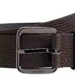 Calvin Klein Cintura Uomo Concise in Pelle 3.5 cm