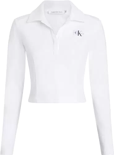 Calvin Klein Jeans Polo Collar Milano Regular Top J20J222556