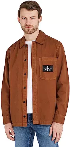 Calvin Klein Jeans Utility Overshirt J30J323970 in Tessuto