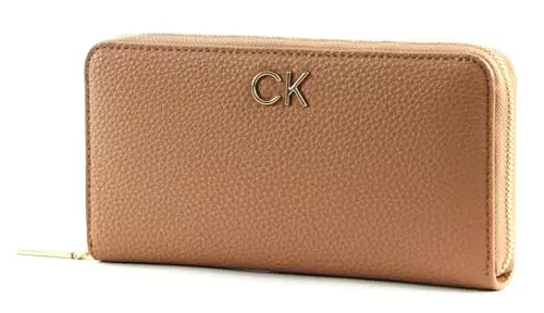 Calvin Klein Portafoglio Donna Re-Lock Z/A Wallet Large Grande