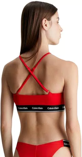 Calvin Klein Top Bikini Bralette senza Ferretto per Donna