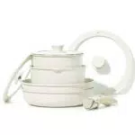 Carote Batteria da cucina a induzione con rivestimento antiaderente