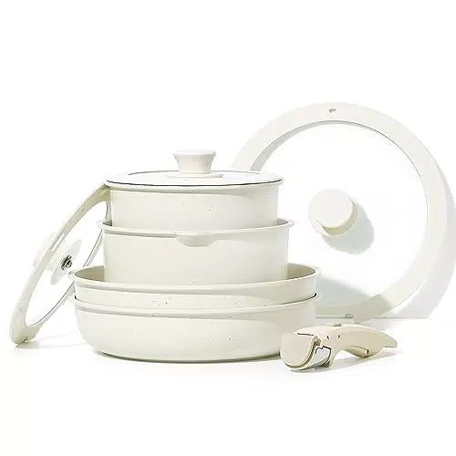 Carote Batteria da cucina a induzione con rivestimento antiaderente