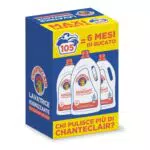 Chanteclair - Detersivo per Lavatrice Igienizzante, Rimuove Germi e Batteri
