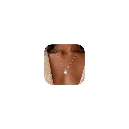Chriscoco Collana di Perle Girocollo in Oro e Argento per Donna