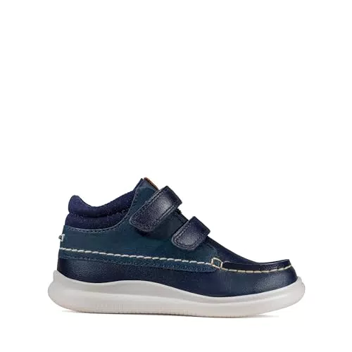 Clarks Cloud Tuktu T - Sneaker a Collo Alto per Bambini e Ragazzi