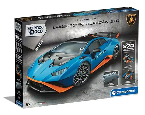 Clementoni Set Costruzioni Huracán STO - Gioco Scientifico per Bambini 8+