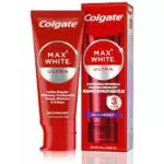 Colgate Dentifricio Sbiancante Max White Ultra Multiprotect - Denti Bianchi in 3 Giorni