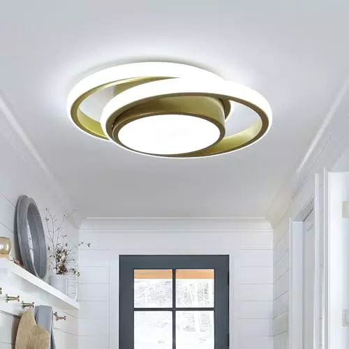 Comely Plafoniera LED Moderna 35W per Camera da Letto, Cucina e Soggiorno