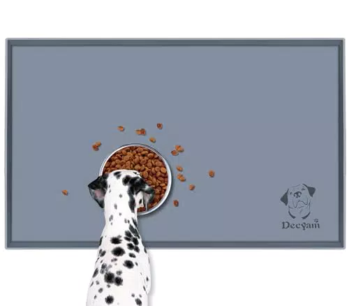 Decyam Tappetino per Cani e Gatti, Facile da Pulire e Antifuga