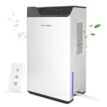 Kitette Deumidificatore Doppio Semiconduttore con Telecomando e Serbatoio 2L