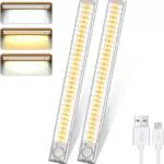 DFGOTOP Luce Armadio LED con Sensore di Movimento Ricaricabile Senza Fili