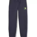 Diadora JB Pants Cuff Neon - Pantaloni per Bambini e Ragazzi