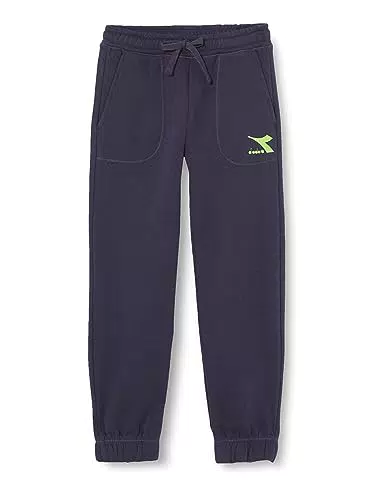 Diadora JB Pants Cuff Neon - Pantaloni per Bambini e Ragazzi