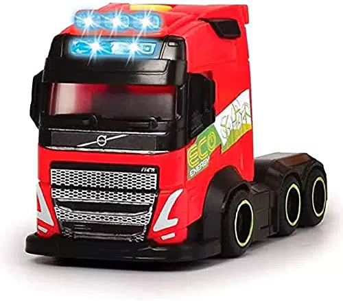 Dickie Mack Truck Heavy Load con Luci, Suoni e Turbina Eolica - 203747011