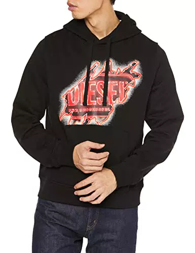 Diesel S-Ginn Hooded Sweater - Comfort e Stile per Ogni Occasione