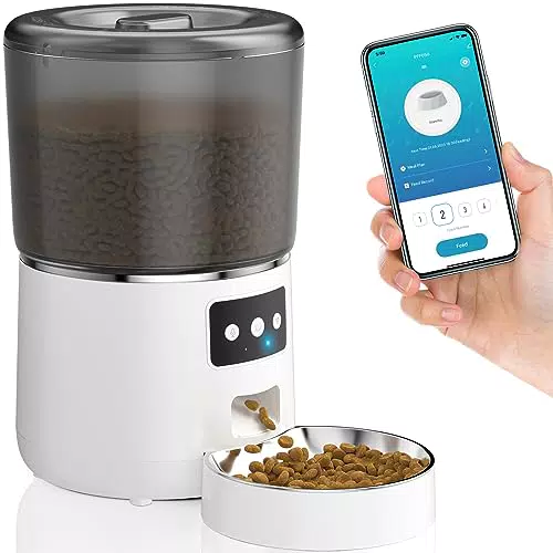 PetSafe Distributore Automatico per Gatti con Timer e Registrazione Vocale
