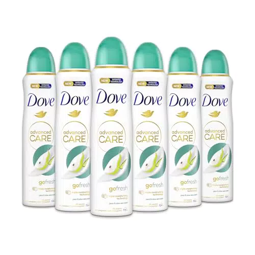 Dove Deodorante Spray Advanced Care Go Fresh Pera e Aloe Vera, Idratante e Senza Alcol