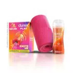 Durex Masturbatore Uomo in Silicone Morbido e Waterproof con Lubrificante 200 ml