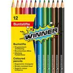 Eberhard Faber 511412 - Matite colorate Winner per dipingere e disegnare