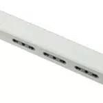 Electraline Multipresa Super Slim Salvaspazio 4 Posti Bivalenti 10/16A 1.5M