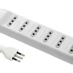 Electraline Multipresa 6 Posti 10A con Cavo 1,5 mt - Modello 62036