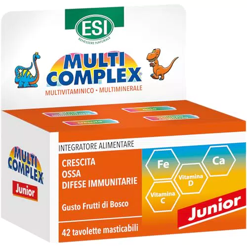 ESI Multicomplex Junior - Integratore Multivitaminico per Sistema Immunitario