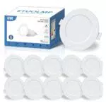 ETUOLMP Faretti Led Da Incasso 6W 600LM IP44 per Bagno e Corridoio