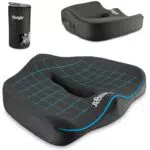 Feagar Cuscino Ergonomico per Sedile - Memory Foam per Coccige e Sciatica