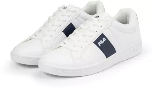 FILA Crosscourt Line - Scarpe da Ginnastica Uomo Larghe