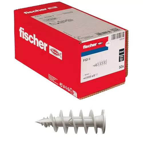 Fischer FID II Tasselli per Cappotto Isolanti per Fissaggio Carichi Leggeri