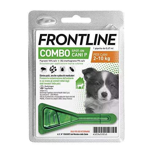 Frontline Combo Antiparassitario per Cani - Protezione da Pulci e Zecche