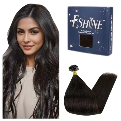 Fshine Extension Cheratina Capelli Veri U Tip - Extension Capelli Umani Lisci