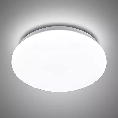 FTL Plafoniera LED Soffitto 15W, Luce Bianca 6000K, 1500 lm per Ambienti Interni