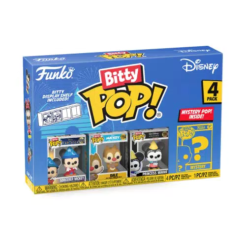 Funko Pop! Disney - Sorcerer Mickey, Dale e Princess Minnie con Mini Figura Sorpresa