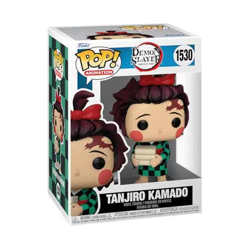 Funko POP! Demon Slayer - Tanjiro Kamado - Figura da Collezione per Fan