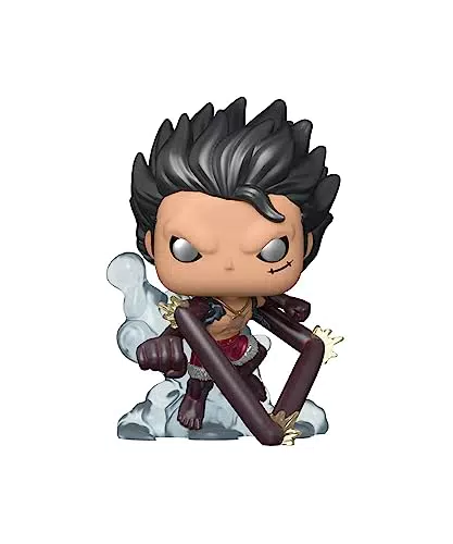 Funko Pop One Piece Snake-Man Luffy Metallic Exclusive con Slip e Box