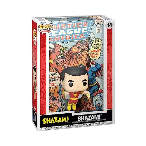 Funko Pop! DC - Figura in Vinile Shazam - Merchandising Ufficiale da Collezione