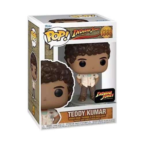 Funko POP! Indiana Jones 5 - Teddy Kumar - Figura da Collezione per Fans