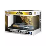 Funko Pop! Ride: Black Adam - Hawkman su Hawk Cruiser - Figura da Collezione