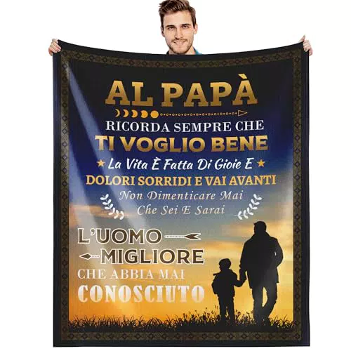 G-dake Coperta Soffice, Regalo Ideale per Festa del Papà e Compleanno