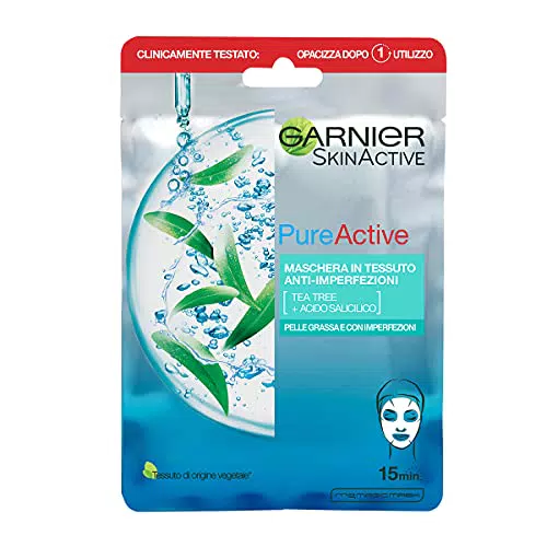 Garnier SkinActiveaschera in tessuto anti-imperfezioni e idratante Pure Active