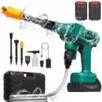 Geevorks Idropulitrice a Batteria 900PSI con Motore Brushless e Ugelli 6 in 1
